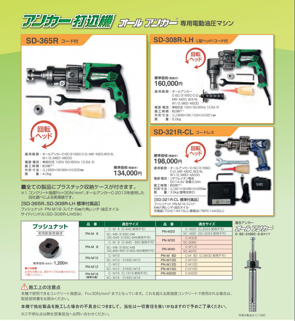 卓越 STAR-M スターエム アンカーボルト切断具 ポキポキBOLT用 交換アダプター M8 NO.5030-A080 