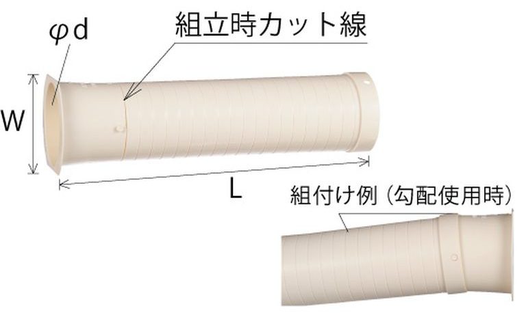 あなたが使うべきエアコン配管用壁貫通スリーブはコレ