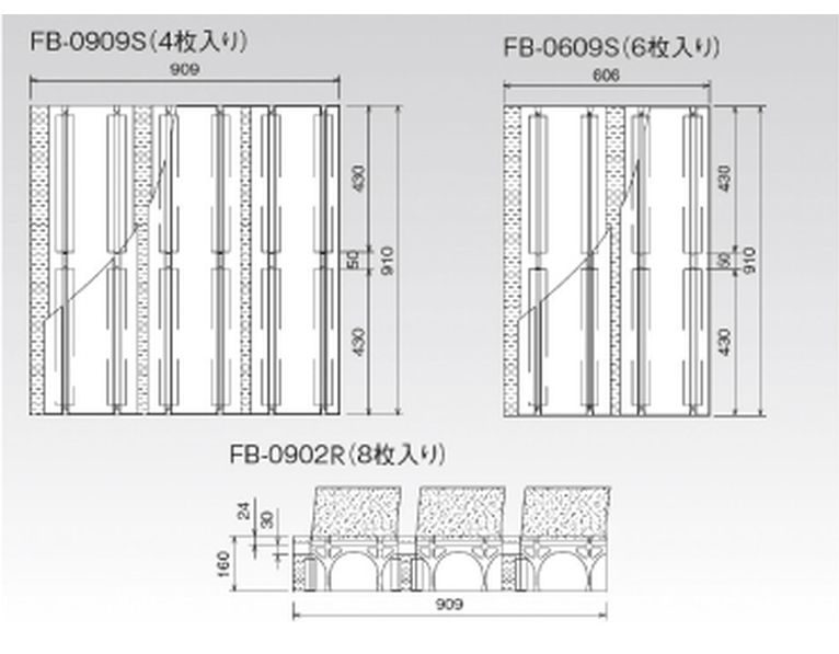 キュア真打のカット調整スペースが分かる図面