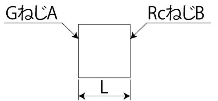 メスメスアダプタの図面