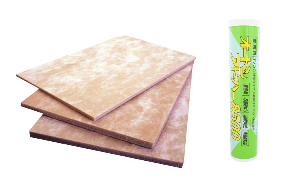 床暖房用接着剤　オートンアドハー8500の紹介