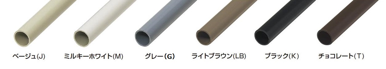 硬質ビニル電線管（VE管）の画像