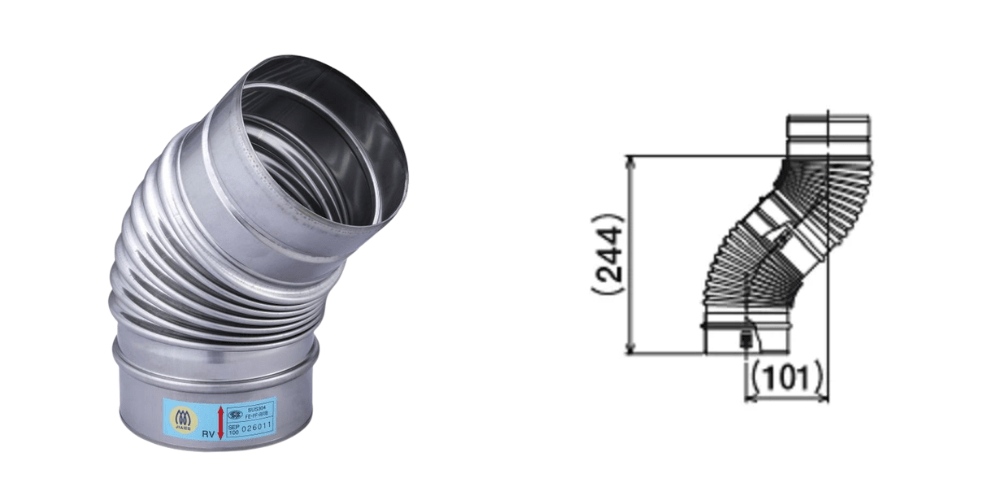SEP10E4の画像とエルボ返しのイメージ図