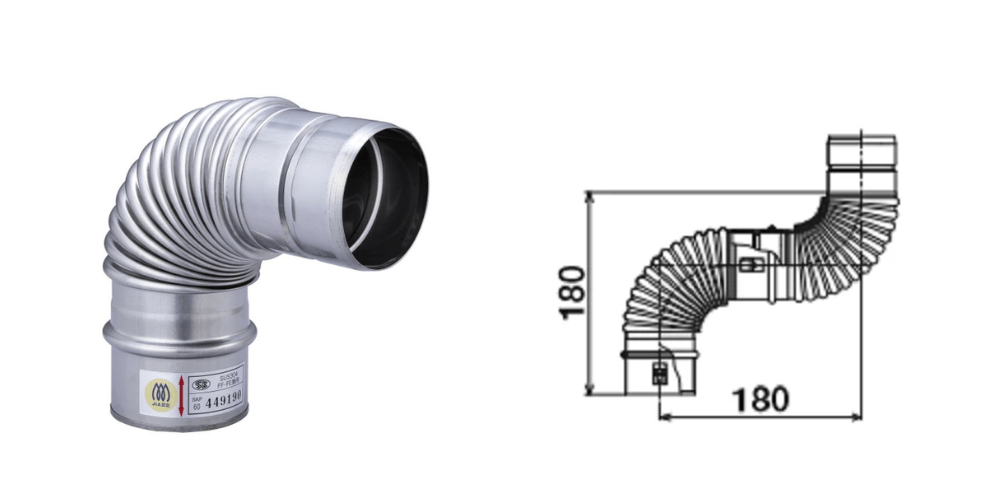 SKP6Eの画像とエルボ返しのイメージ図