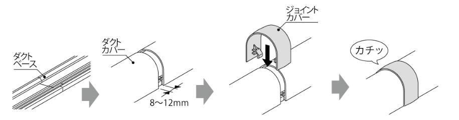JDリフォームダクト JSN取付け