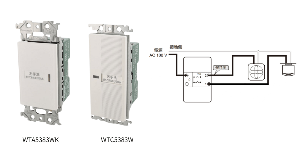 WTA5383WKとWTC5383WKの画像